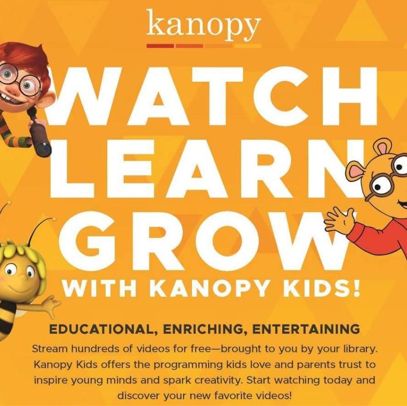 Kanopy: Watch, Learn, Grow with Kanopy Kids! Educational, Enriching, Entertaining
Stream hundreds of videos for free - brought to you by your library. Kanopy Kids offers the programming kids love and parents trust to inspire young minds and spark creativity. Start watching today and discover your new favorite videos!