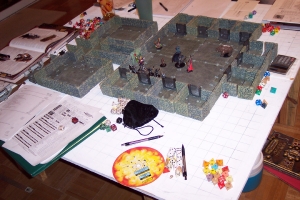 Dungeons & Dragons game board