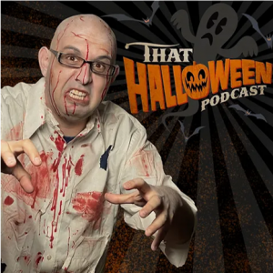 Jeff DePaoli of "That Halloween Podcast" as a zombie