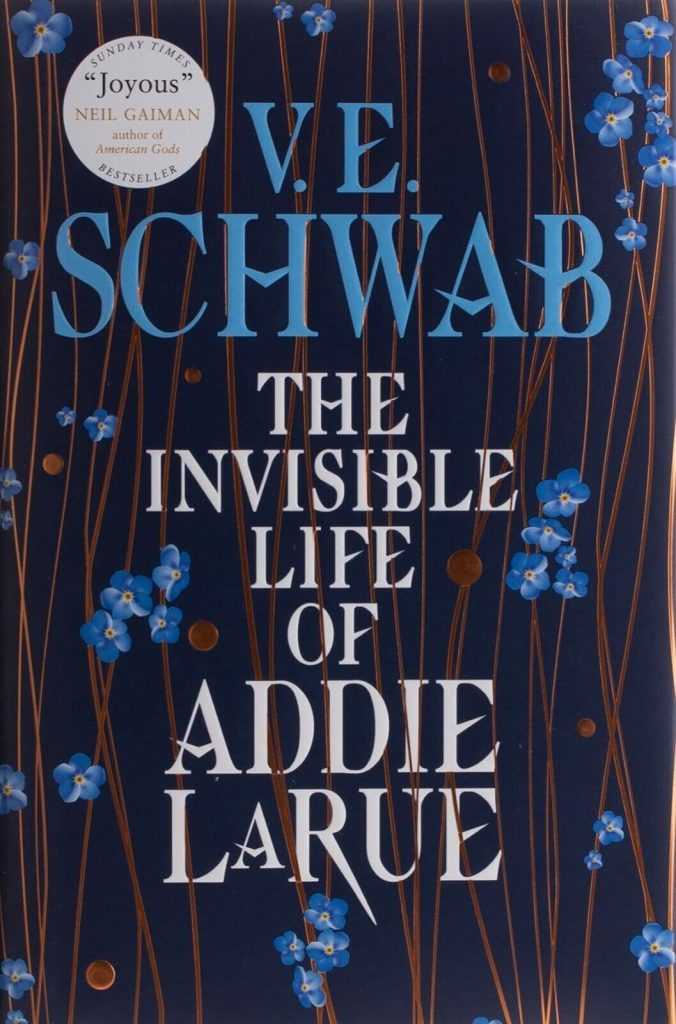 The Invisible Life of Addie LaRue, by V.E. Schwab book cover