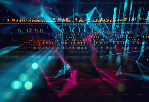 computer processing (zeros and ones)