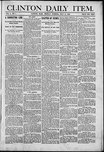 Clinton Daily Item, 1893